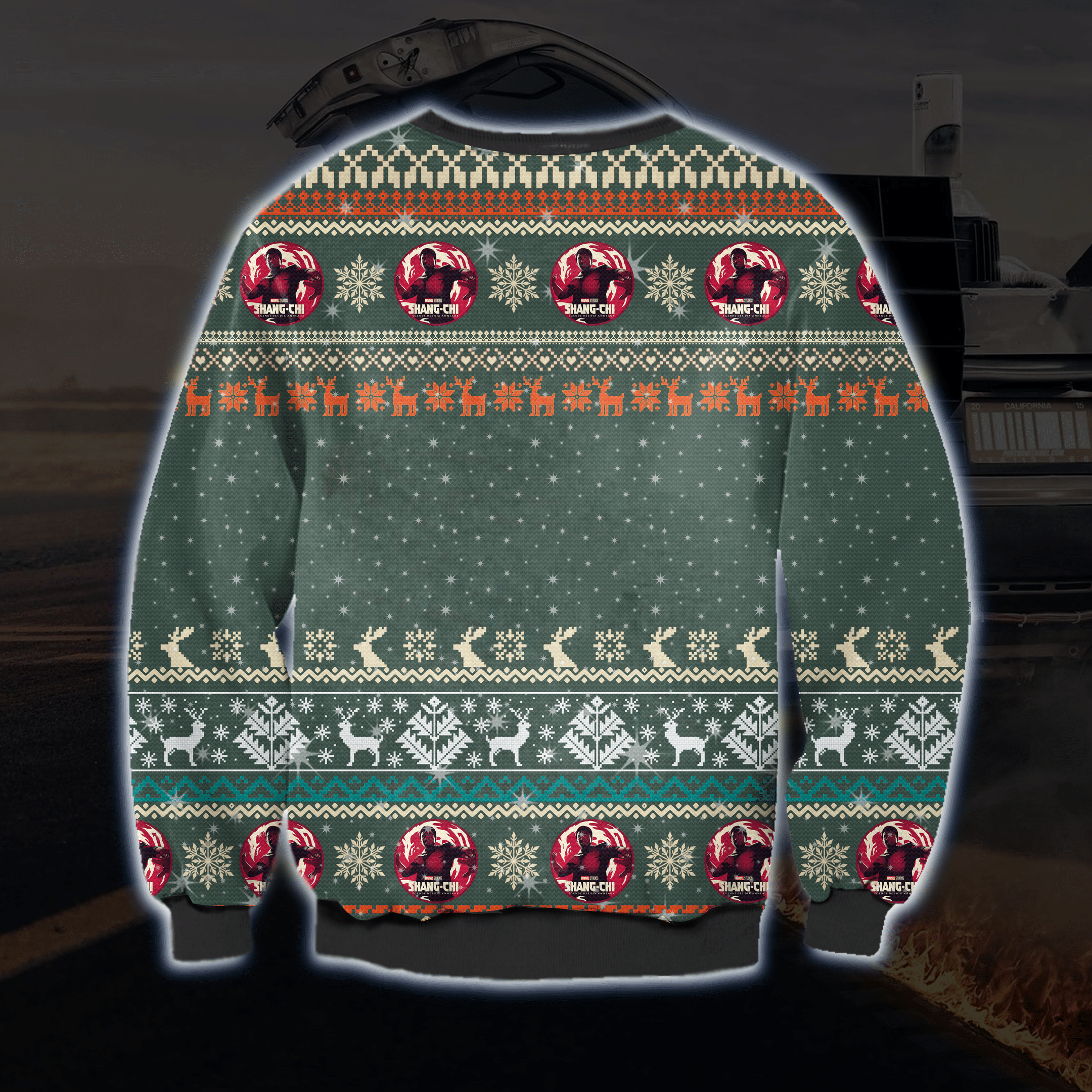 Shang-Chi And The Ten Rings Ugly Christmas Sweater Adult 3D Funny Matching for family - Image 2