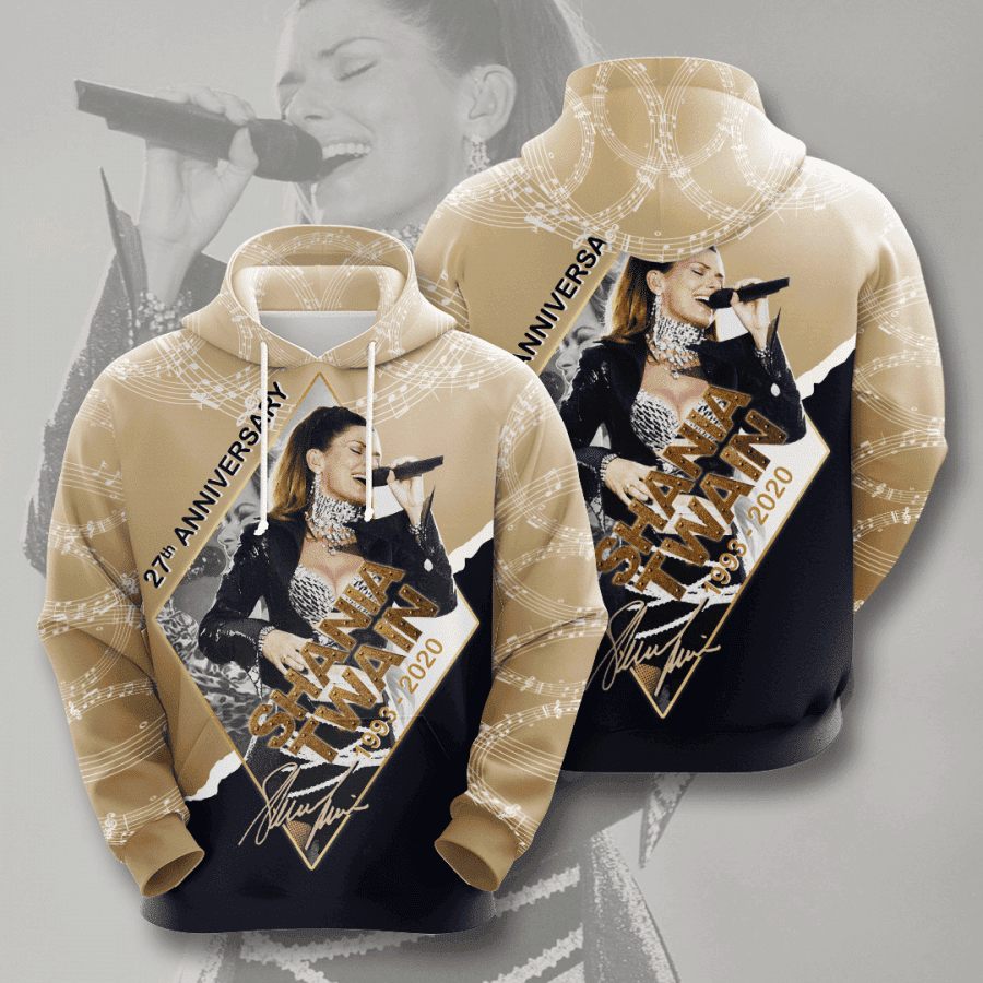 Shania Twain 3D All Over Print Hoodie, Zip Hoodie