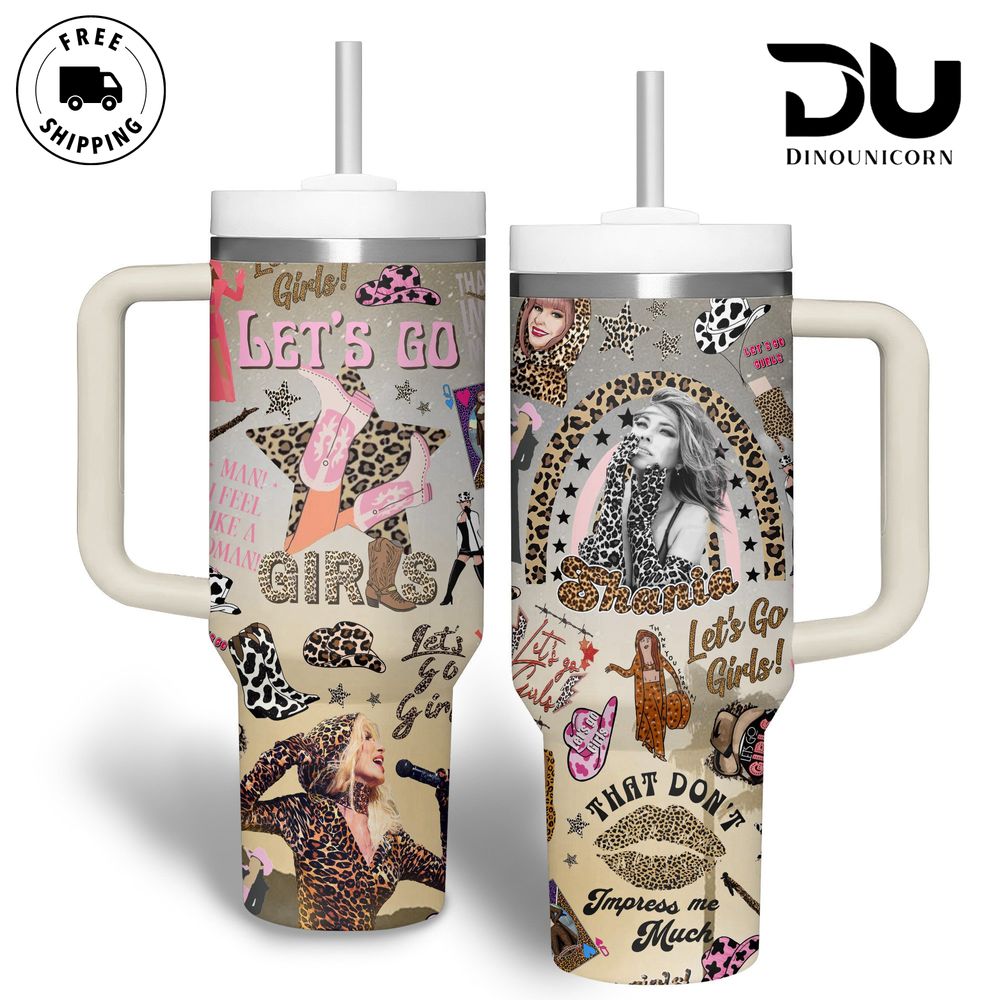 Shania Twain Music Custom Stanley Cup 40 oz 30 oz Tumbler With HandleTVC2301711