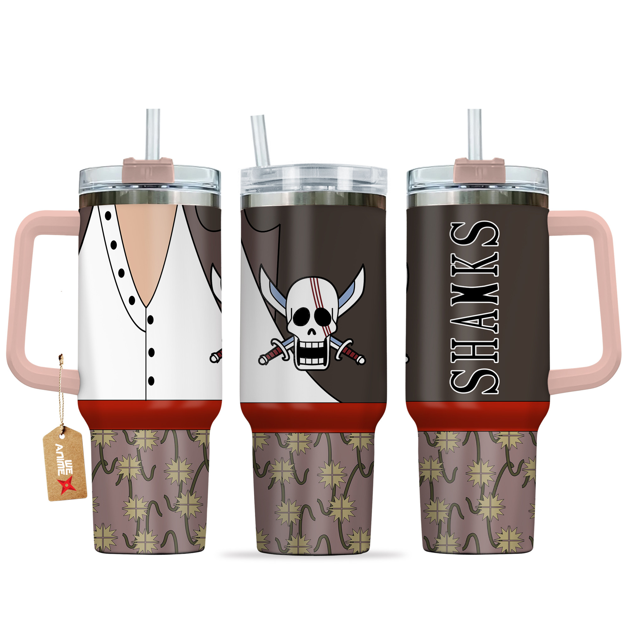 Shanks One Piece Anime Custom Stanley Cup 40 oz 30 oz Tumbler With HandleTVC2301139