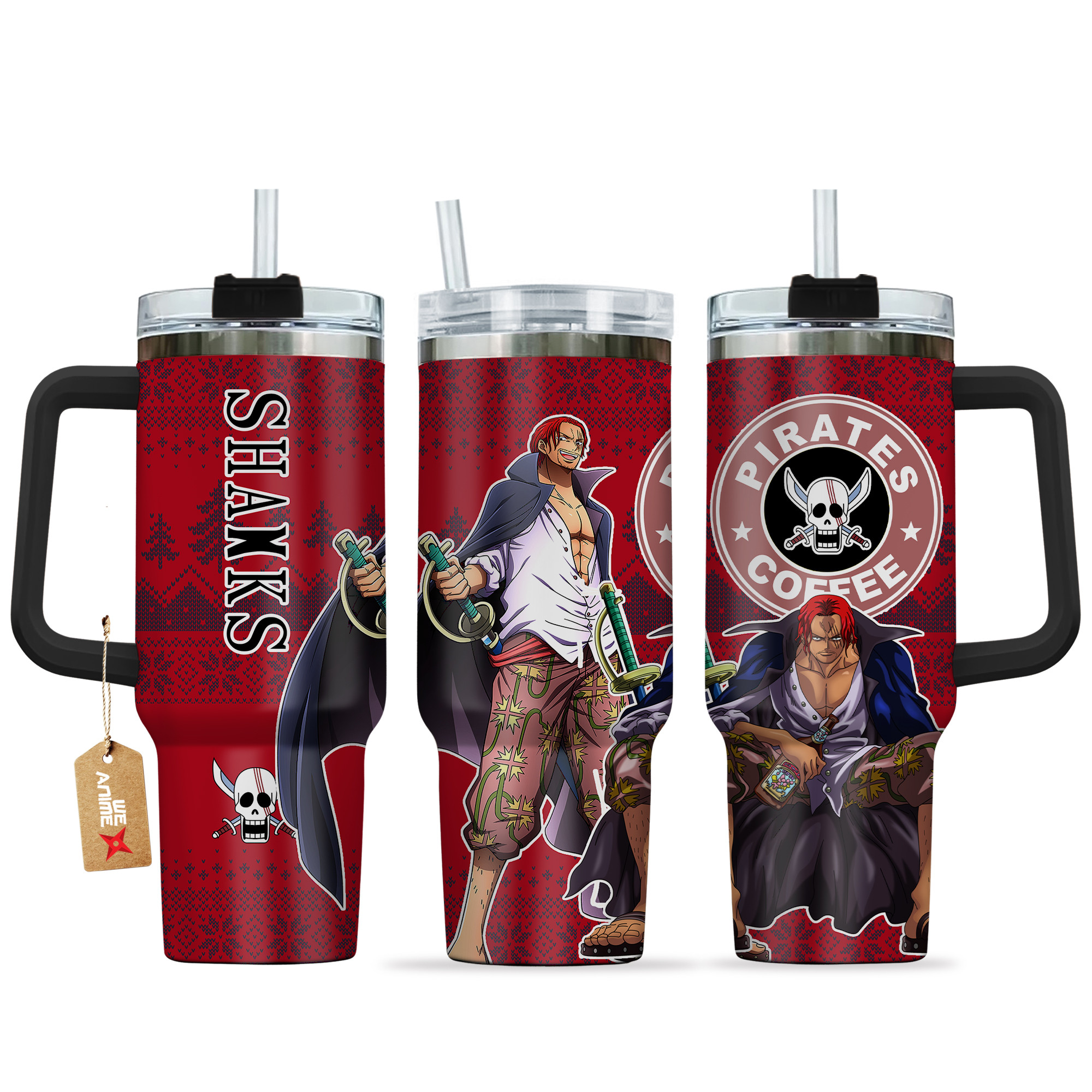 Shanks One Piece Anime Custom Stanley Cup 40 oz 30 oz Tumbler With HandleTVC2301160