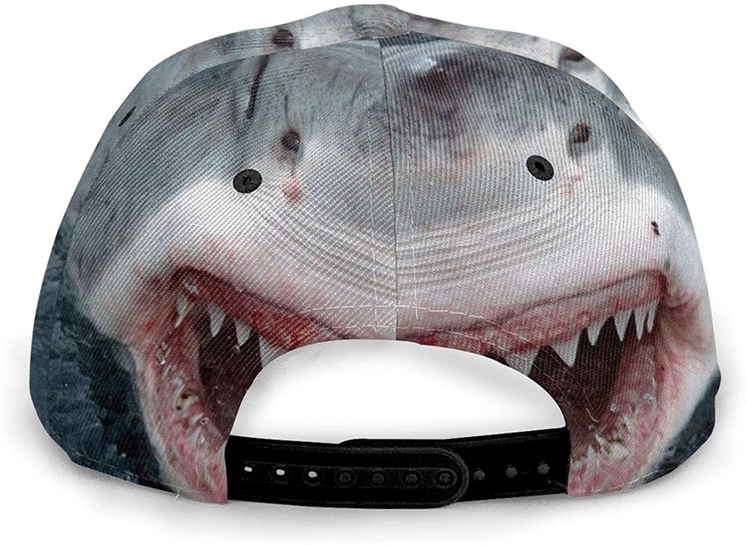 Shark Print Classic Baseball 3D Cap Adjustable Twill Sports Dad Hats for Unisex Hat Classic Cap Trucker Hats Custom Hats Gifts For Men & Women