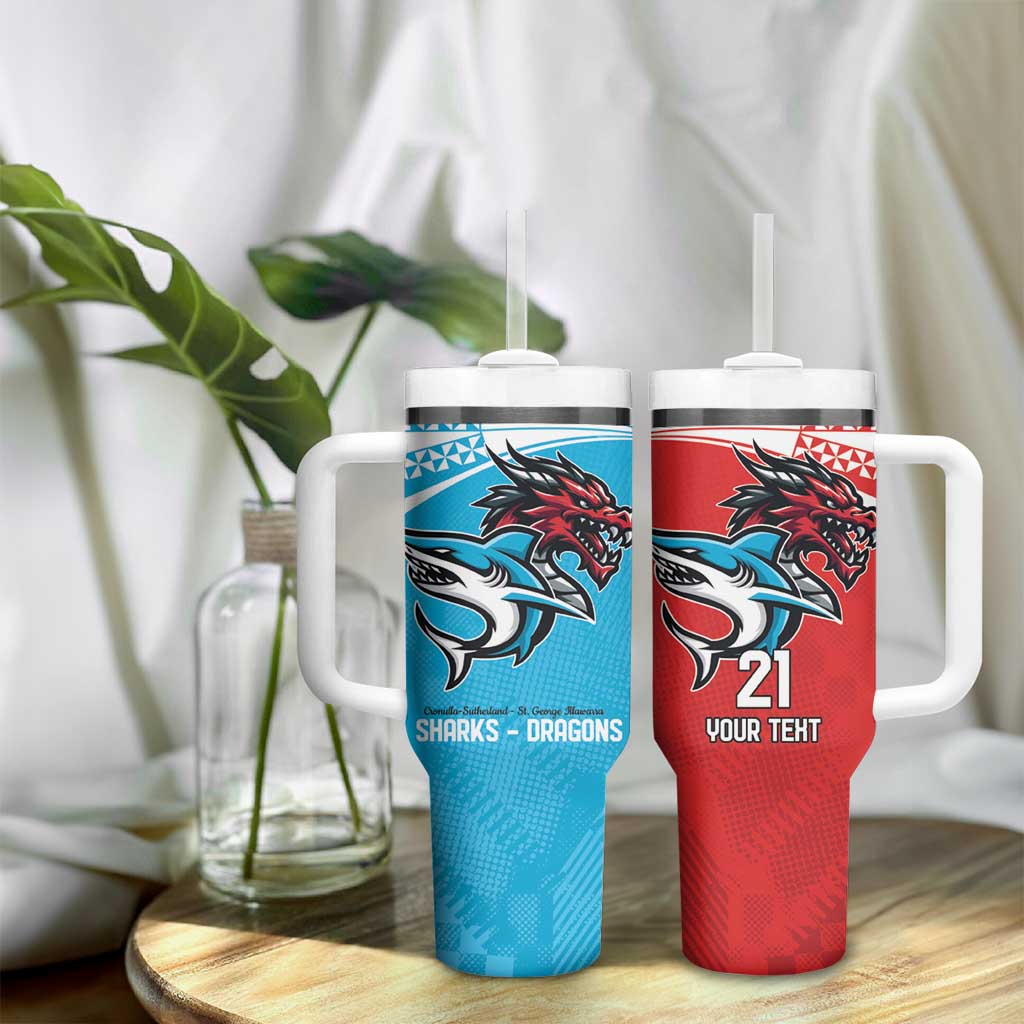 Sharks-Dragons Rugby With Sporty Style Custom Stanley Cup 40 oz 30 oz Tumbler With HandleTVC2301328 - Image 9