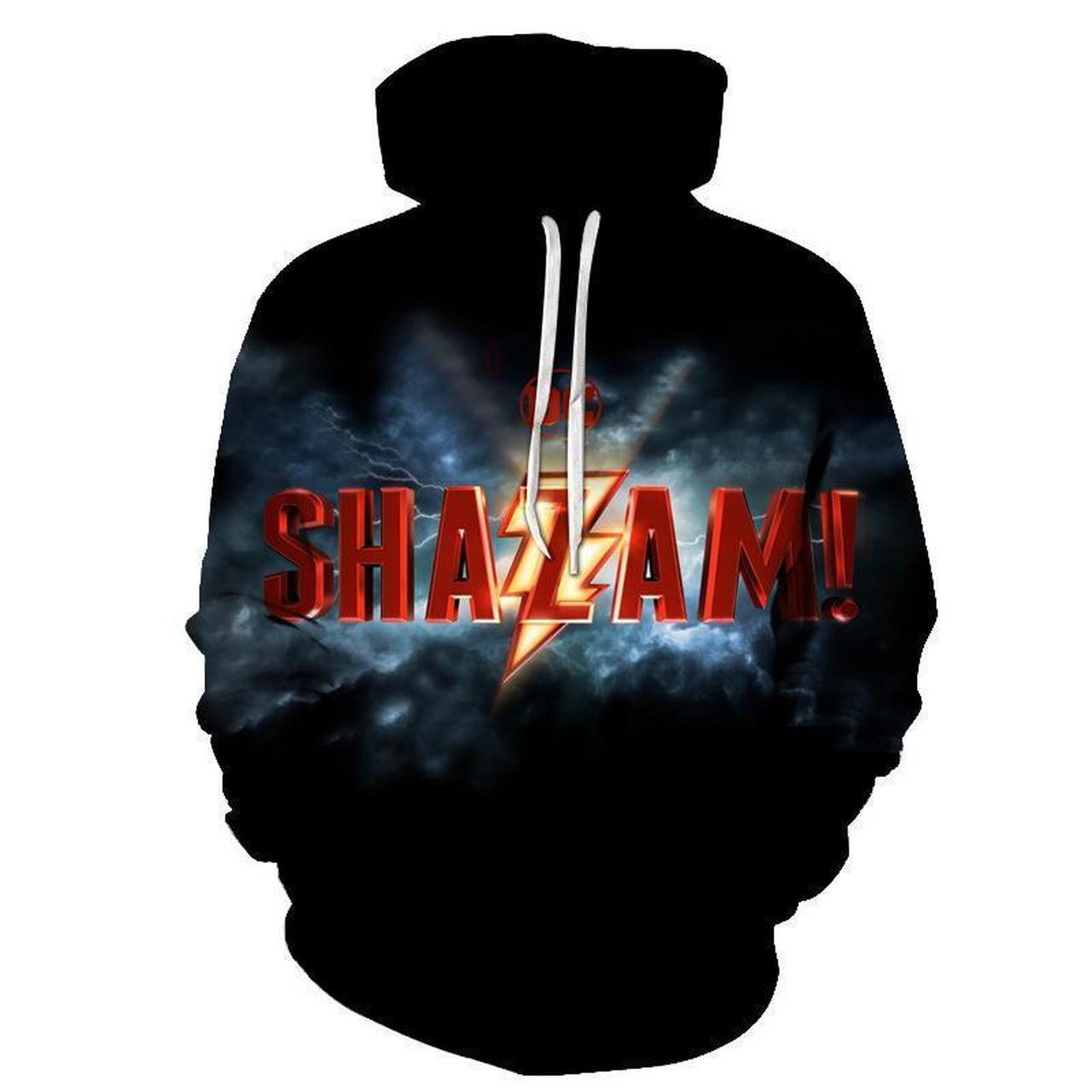 Shazam Billy Baston 3D All Over Print Hoodie, Zip Hoodie