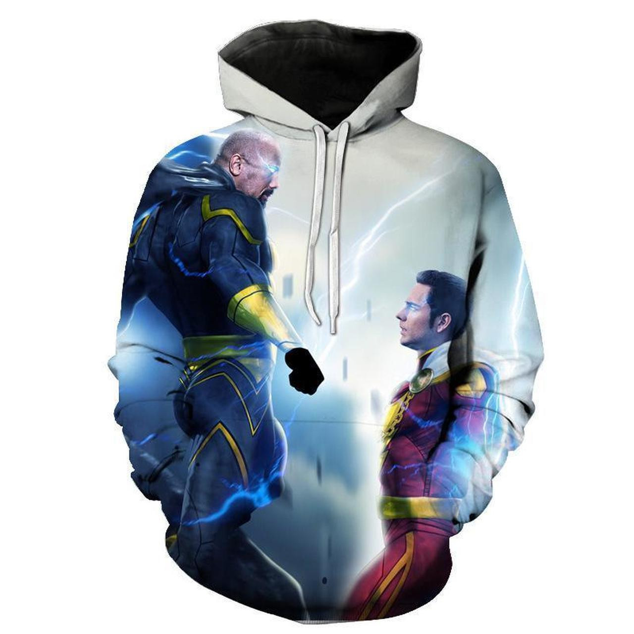 Shazam Billy Baston 3D All Over Print Hoodie, Zip Hoodie