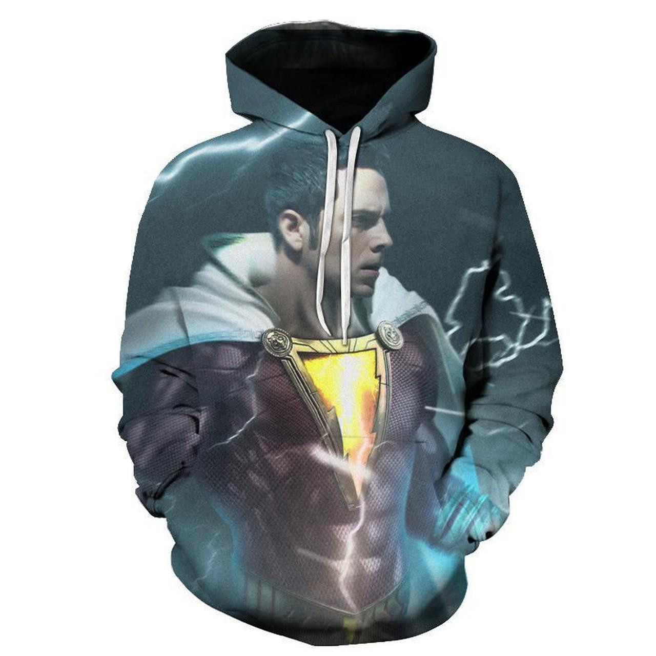Shazam Billy Baston 3D All Over Print Hoodie, Zip Hoodie