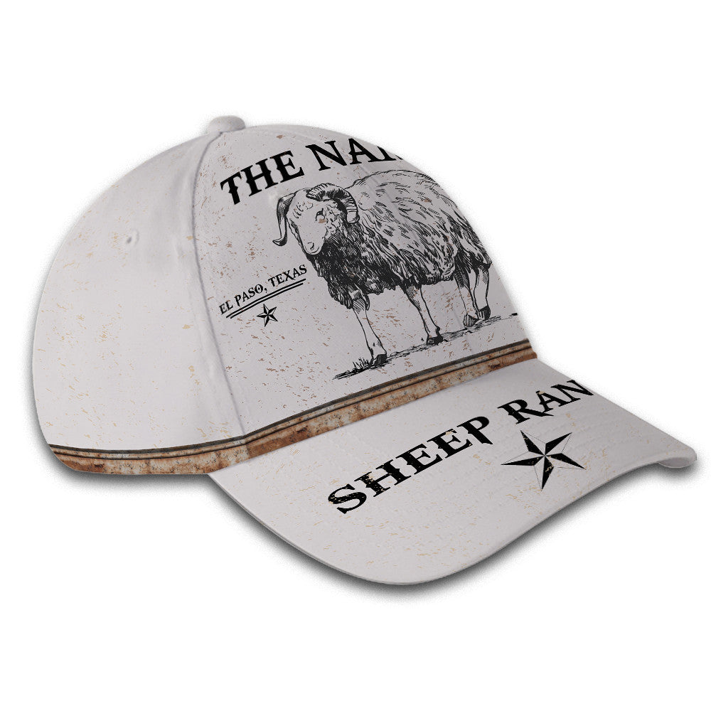 Sheep Ranch Customized Hat Classic Cap Trucker Hats Custom Hats Gifts For Men & Women