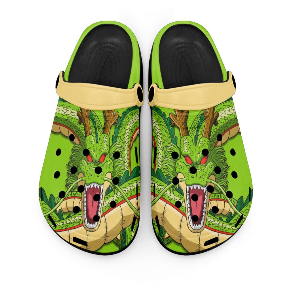 Shenron Dragon Ball Anime Crocs Crocband Clogs Shoes Comfortable For Men Women and Kids