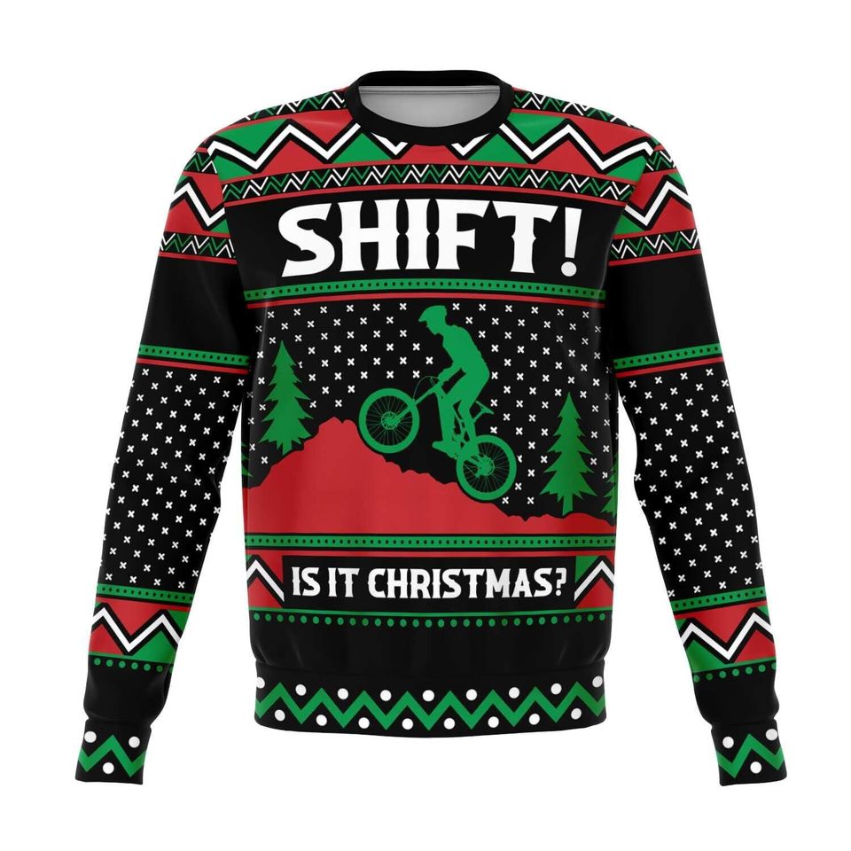 Shift Its Christmas Unisex Ugly Christmas Sweatshirt