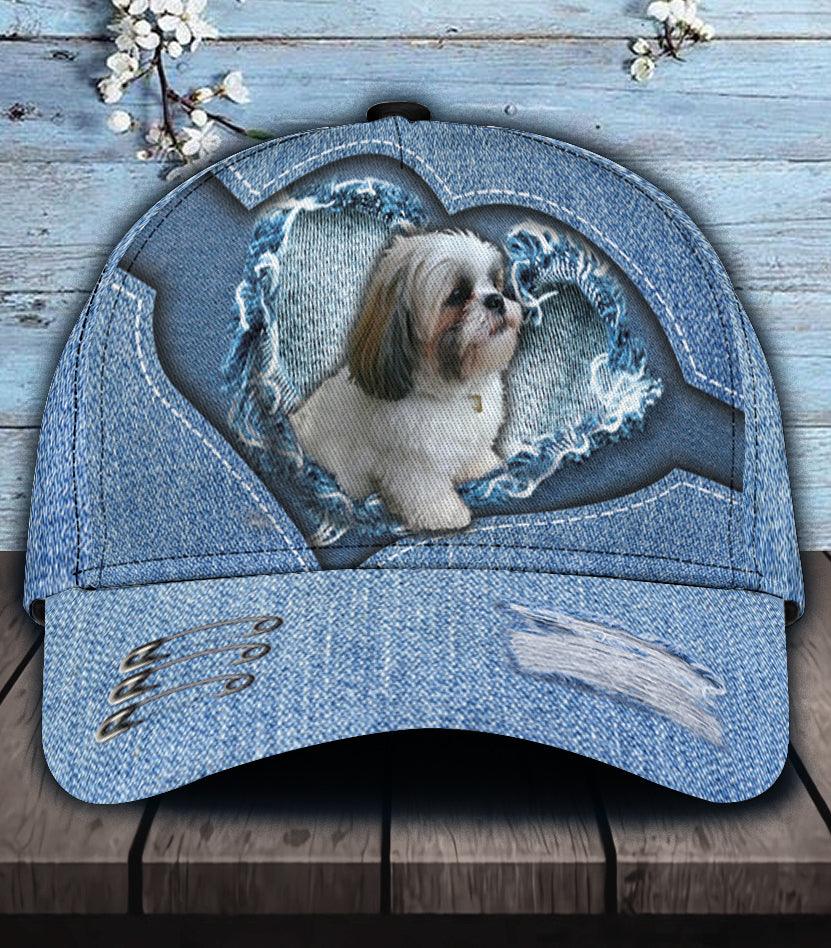 Shih Tzu Classic Cap, Gift for Shihtzu Lovers Trucker Hats Custom Hats Gifts For Men & Women