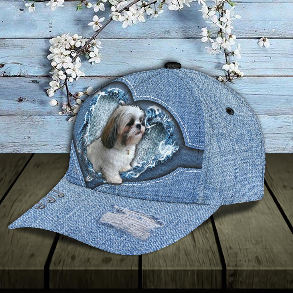 Shih Tzu Classic Cap, Gift for Shihtzu Lovers Trucker Hats Custom Hats Gifts For Men & Women