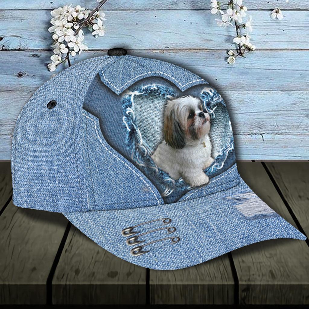 Shih Tzu Classic Cap, Gift for Shihtzu Lovers Trucker Hats Custom Hats Gifts For Men & Women