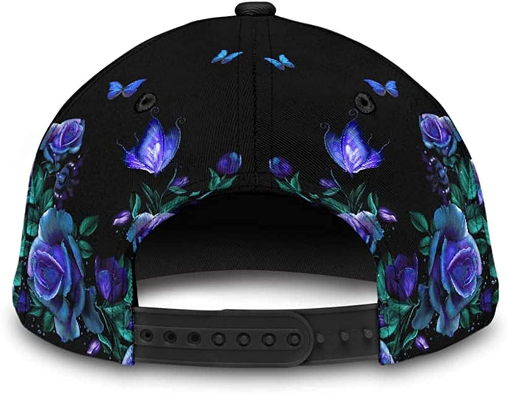 Shih Tzu Lovely Cute Flower Butterfly Heart Wonderful 3D Printed Unisex Hat Classic Cap, Snapback Cap Trucker Hats Custom Hats Gifts For Men & Women