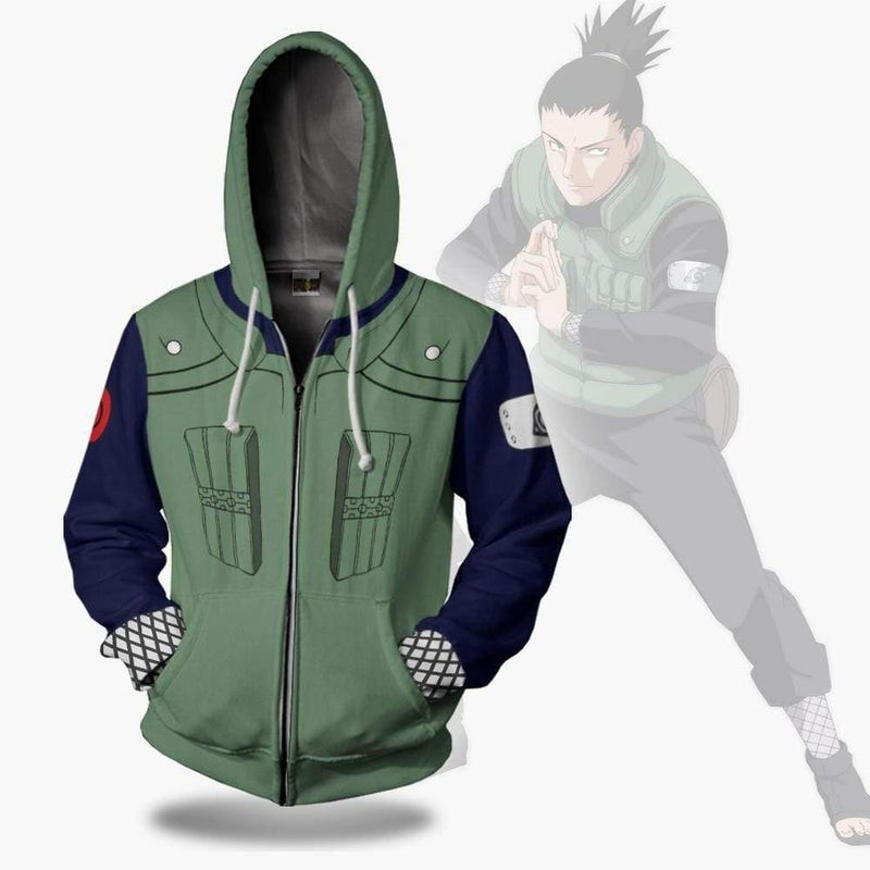Shikamaru Nara 3D All Over Print Hoodie, Zip Hoodie
