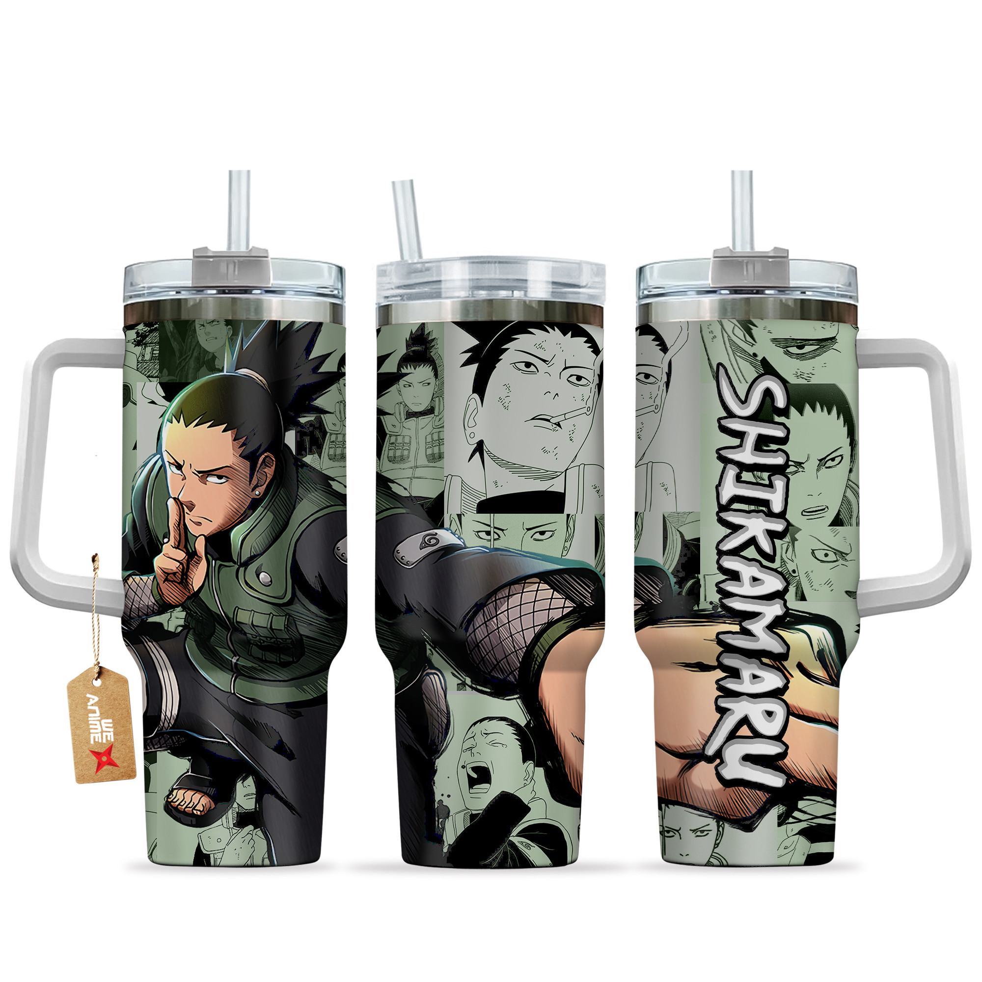 Shikamaru Nara Naruto Anime Custom Stanley Cup 40 oz 30 oz Tumbler With HandleTVC2301149