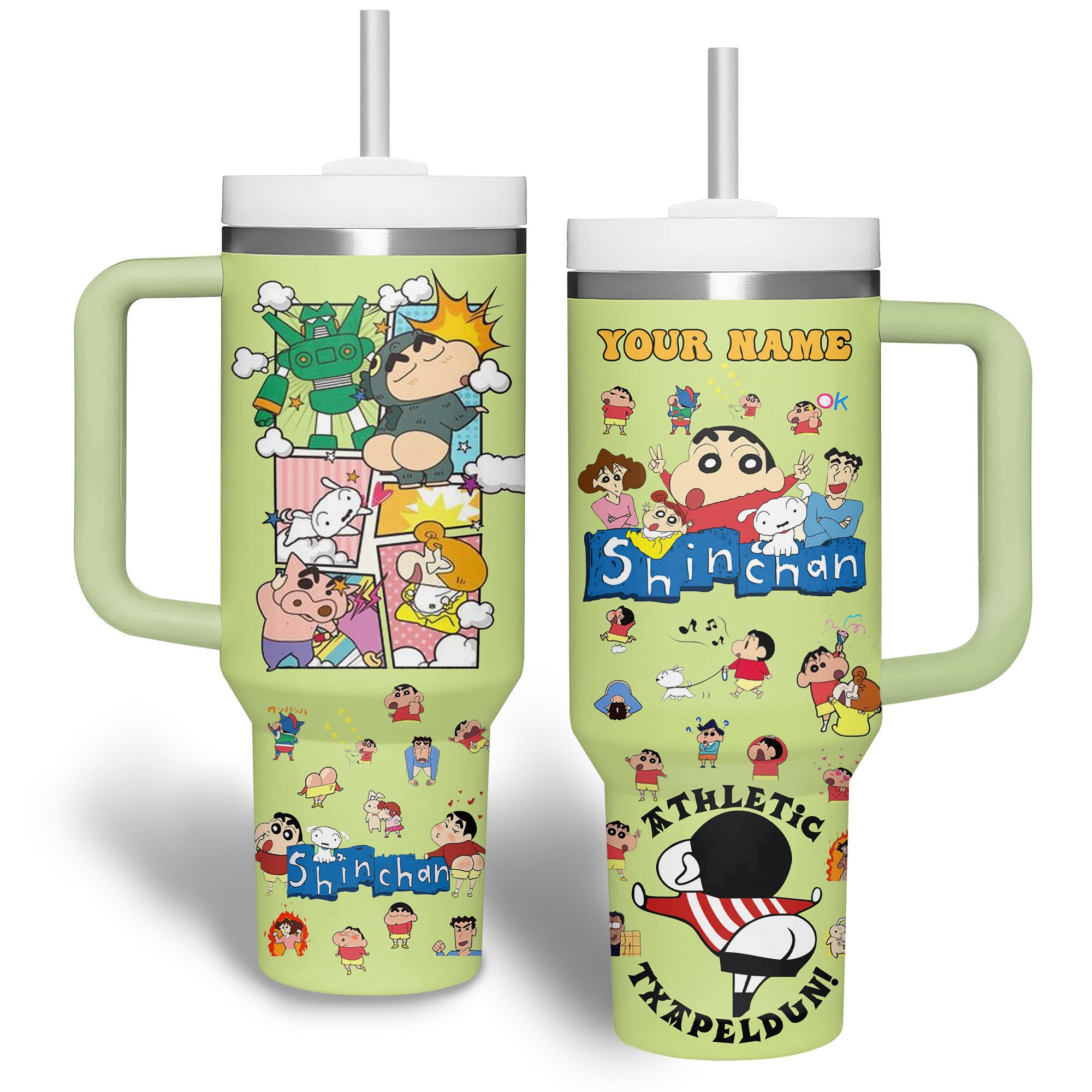 Shinchan Cartoon Custom Stanley Cup 40 oz 30 oz Tumbler With HandleTVC2301686