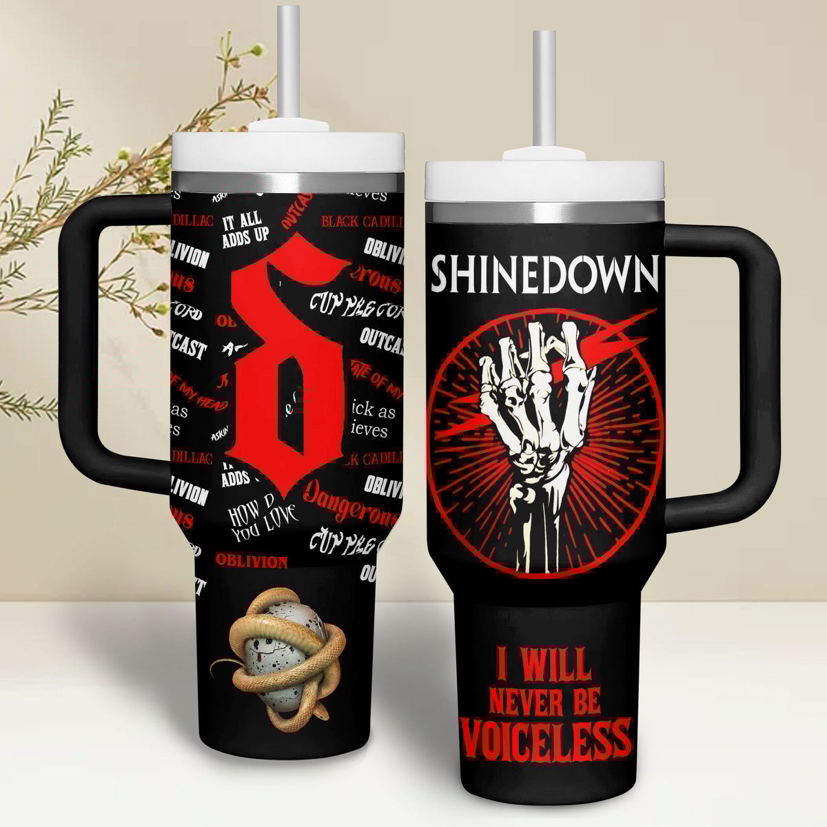 Shinedown Music Custom Stanley Cup 40 oz 30 oz Tumbler With HandleTVC2301263