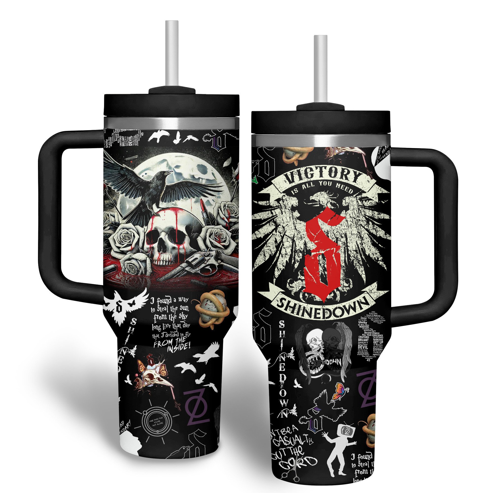 Shinedown Music Custom Stanley Cup 40 oz 30 oz Tumbler With HandleTVC2301738