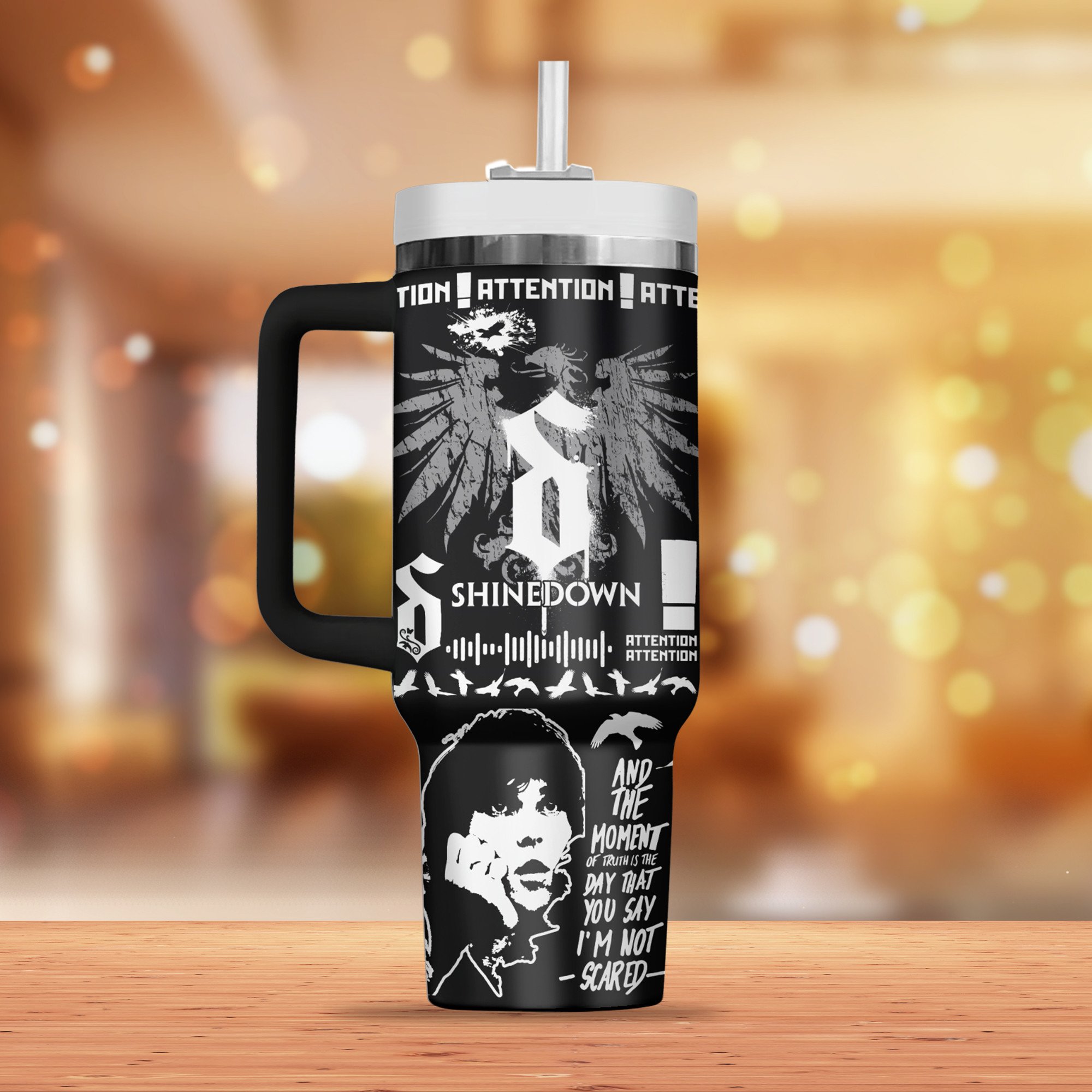 Shinedown Music Custom Stanley Cup 40 oz 30 oz Tumbler With HandleTVC2301801 - Image 2