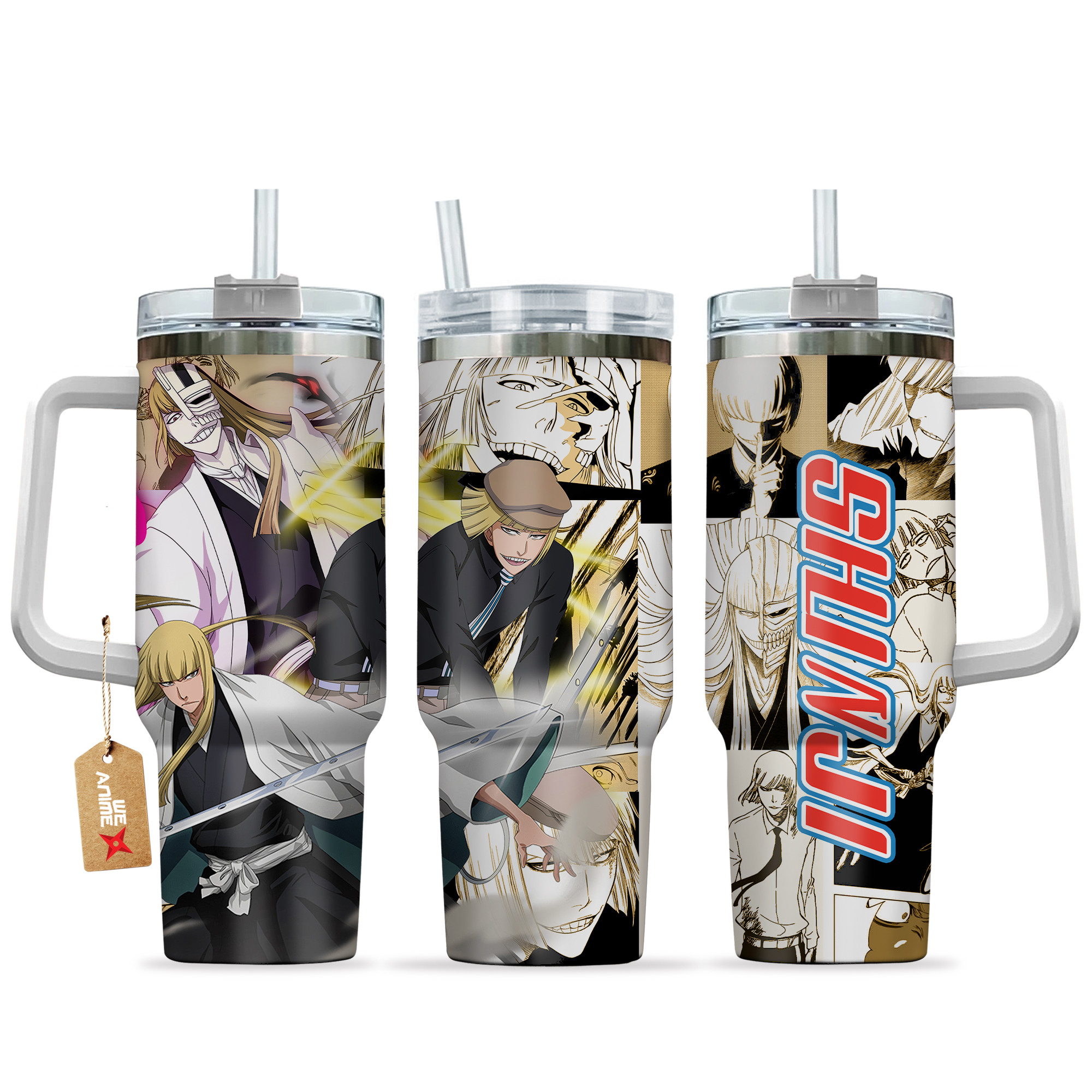 Shinji Hirako Bleach Anime Custom Stanley Cup 40 oz 30 oz Tumbler With HandleTVC2301151