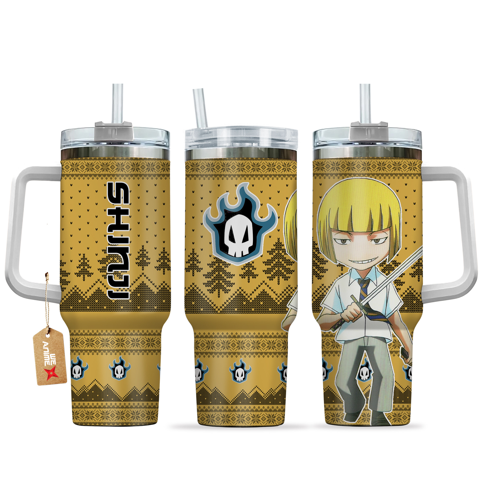 Shinji Hirako Bleach Anime Custom Stanley Cup 40 oz 30 oz Tumbler With HandleTVC2301163