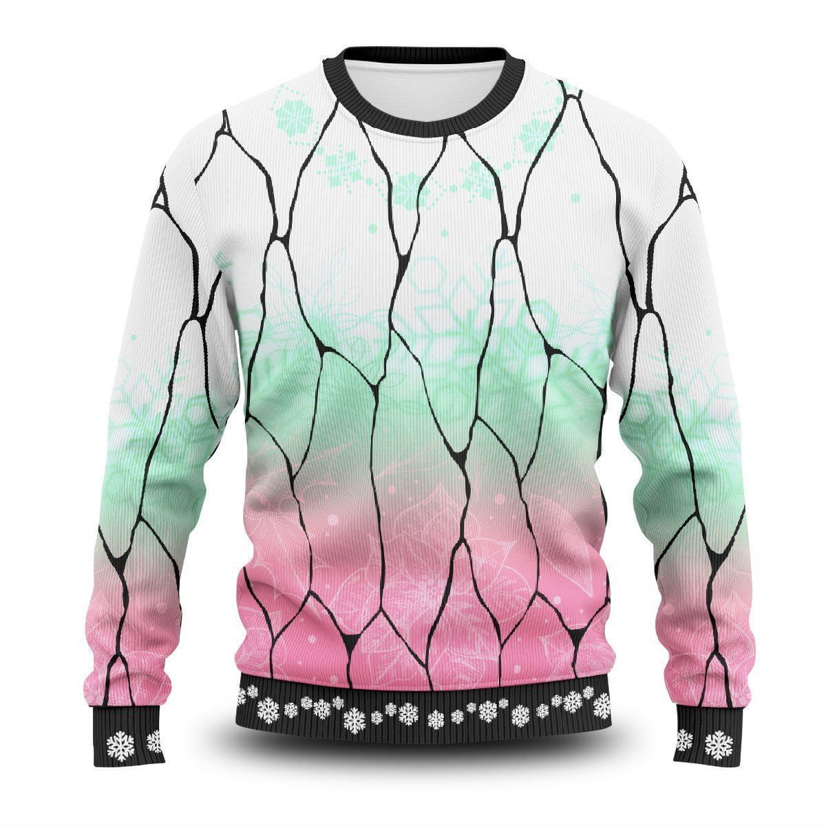 Shinobu Ugly Christmas Sweater Adult 3D Funny Matching for family