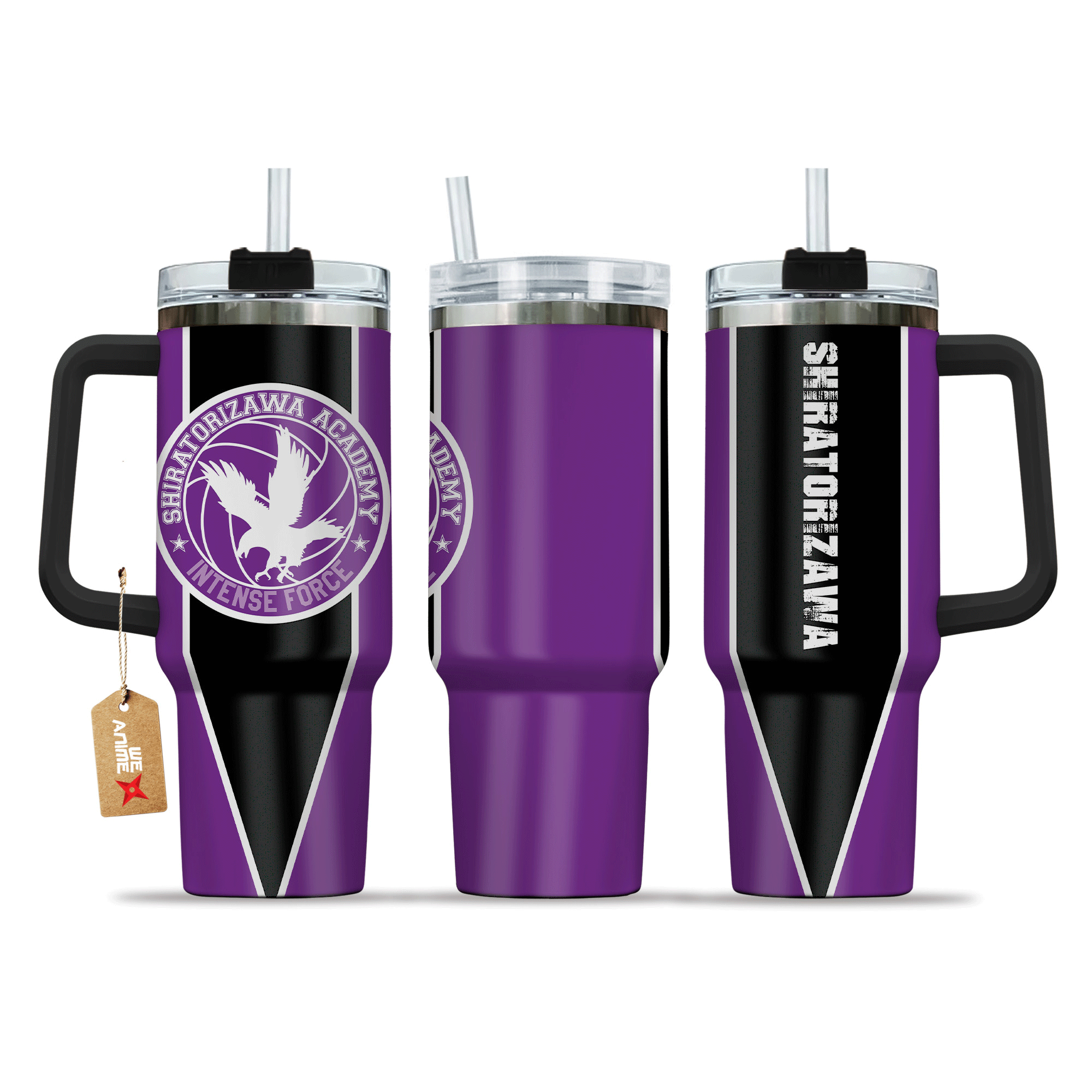 Shiratorizawa Academy Haikyuu Anime Custom Stanley Cup 40 oz 30 oz Tumbler With HandleTVC2301210