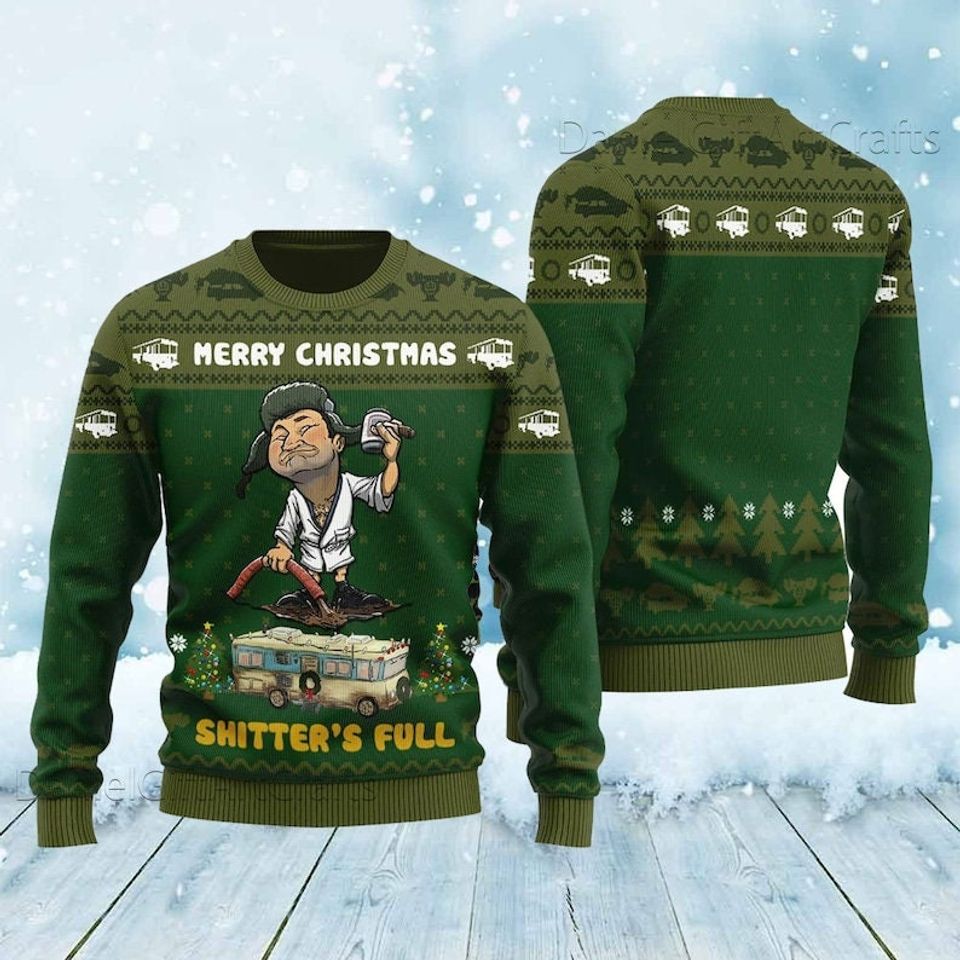 Shitters Full Christmas Sweater