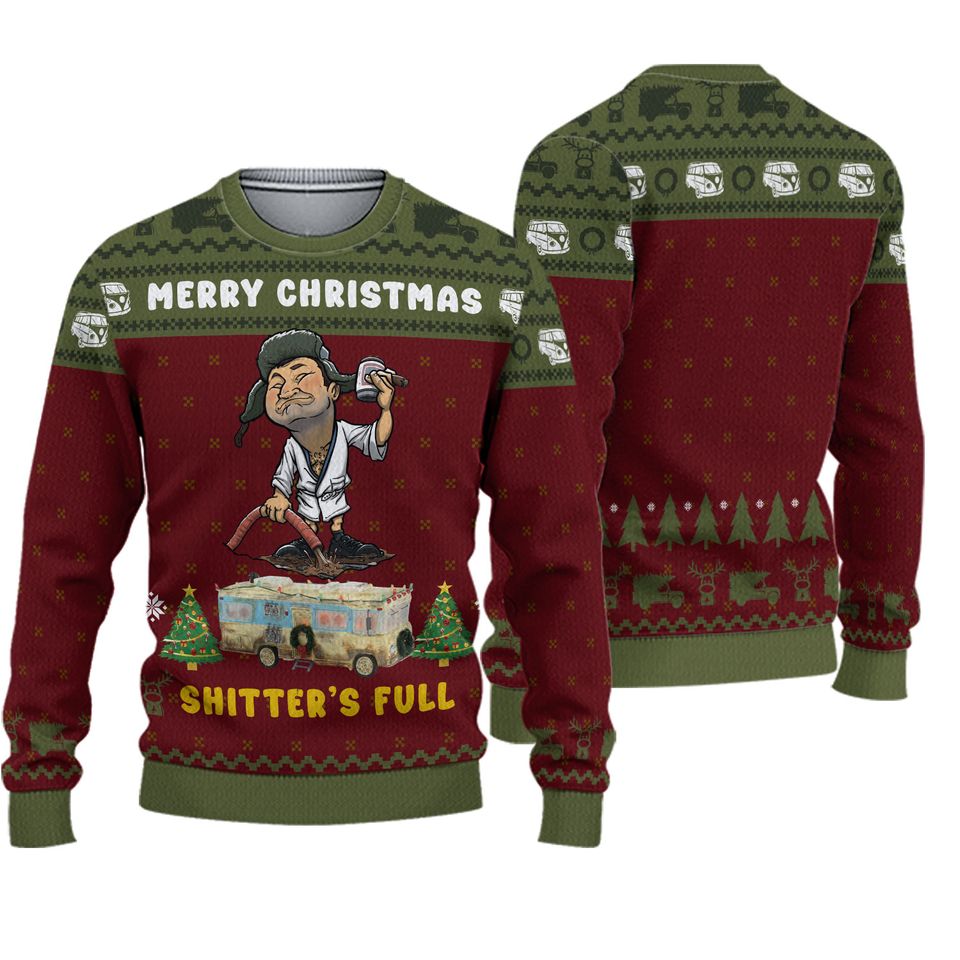 Shitters Full Christmas Sweater