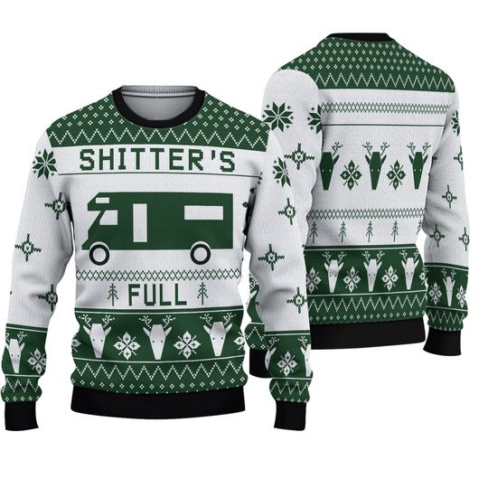 Shitter's Full Christmas Ugly Sweater - Image 2