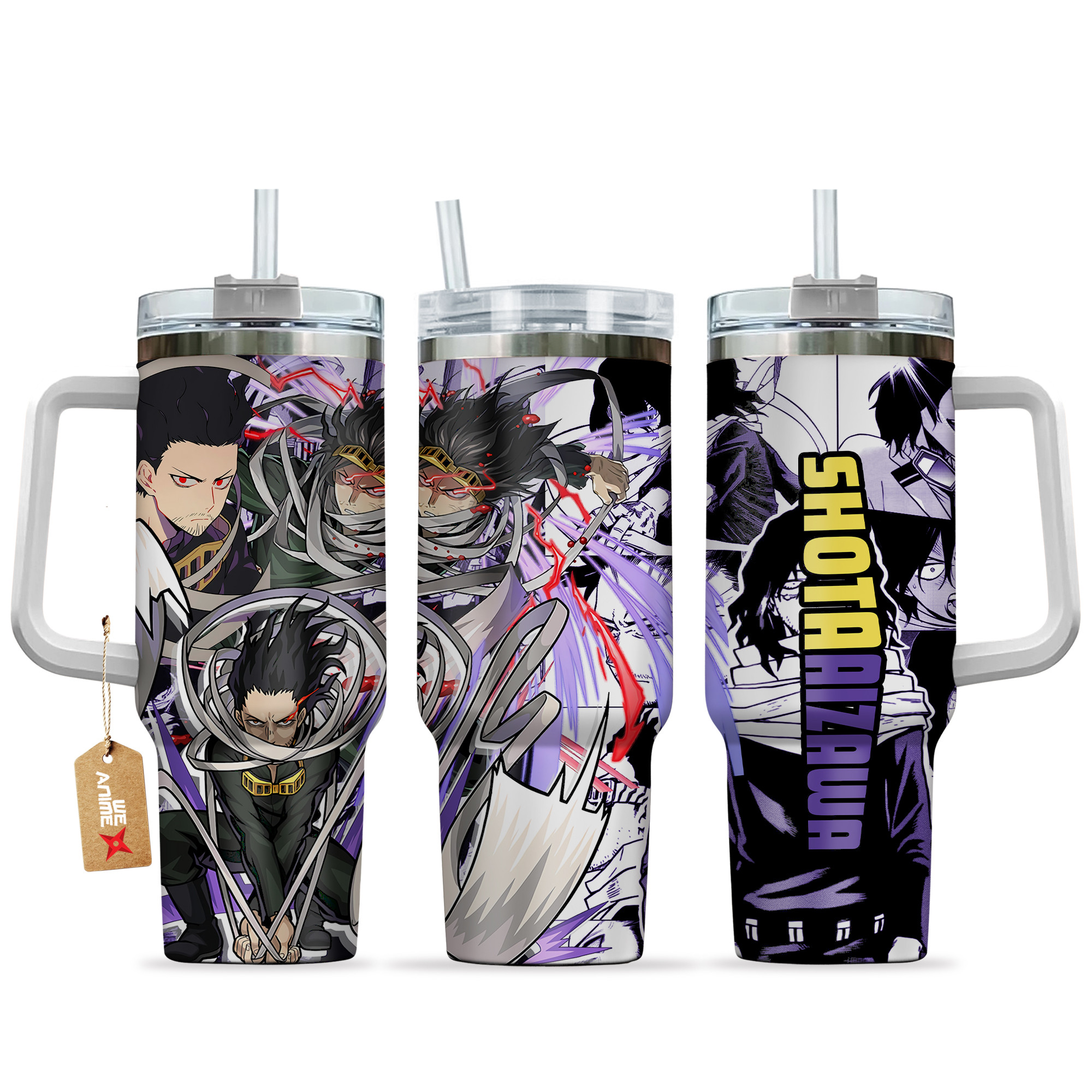 Shota Aizawa (Eraser Head) My Hero Academia Anime Custom Stanley Cup 40 oz 30 oz Tumbler With HandleTVC2301153