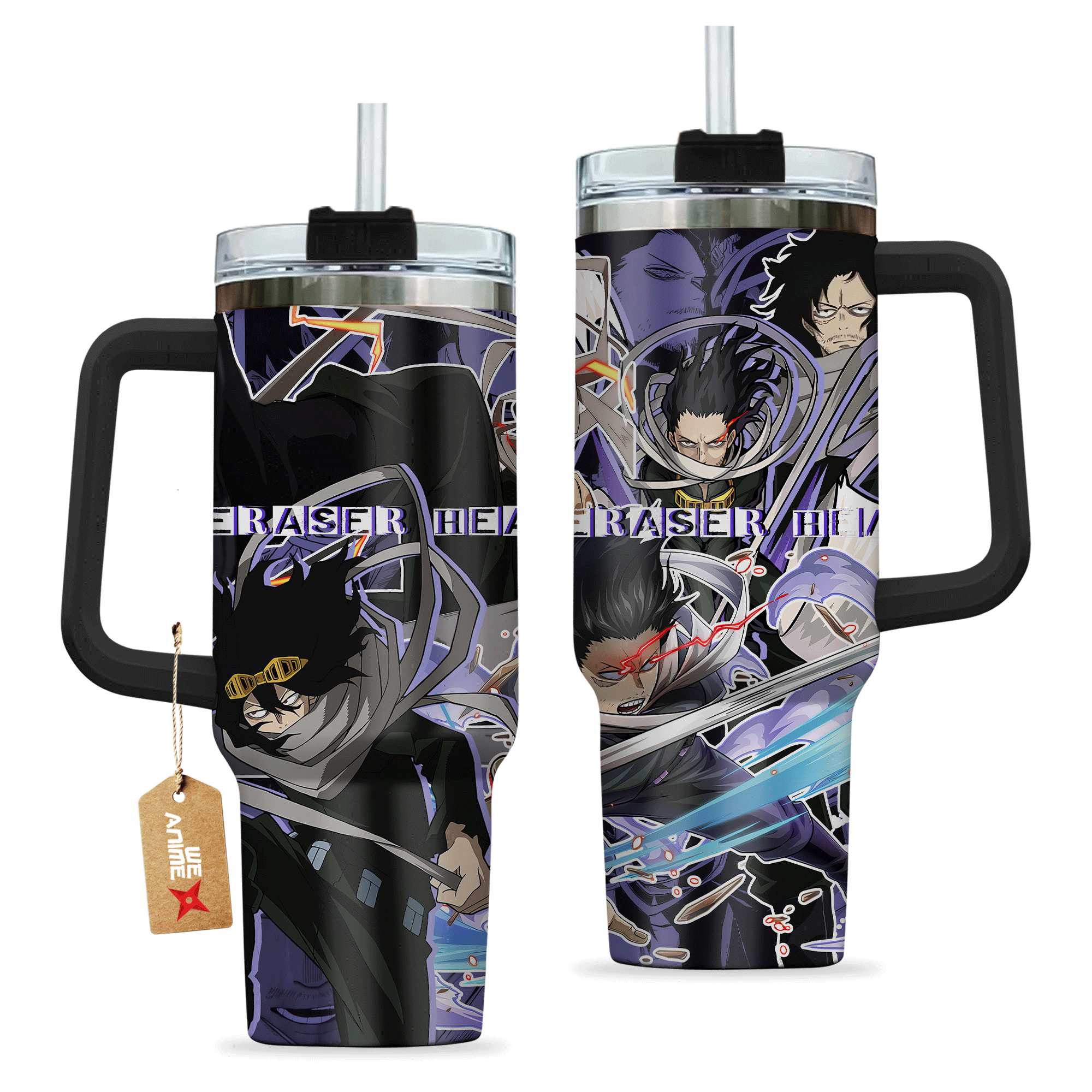 Shota Aizawa Eraser Head My Hero Academia Anime Custom Stanley Cup 40 oz 30 oz Tumbler With HandleTVC2301148
