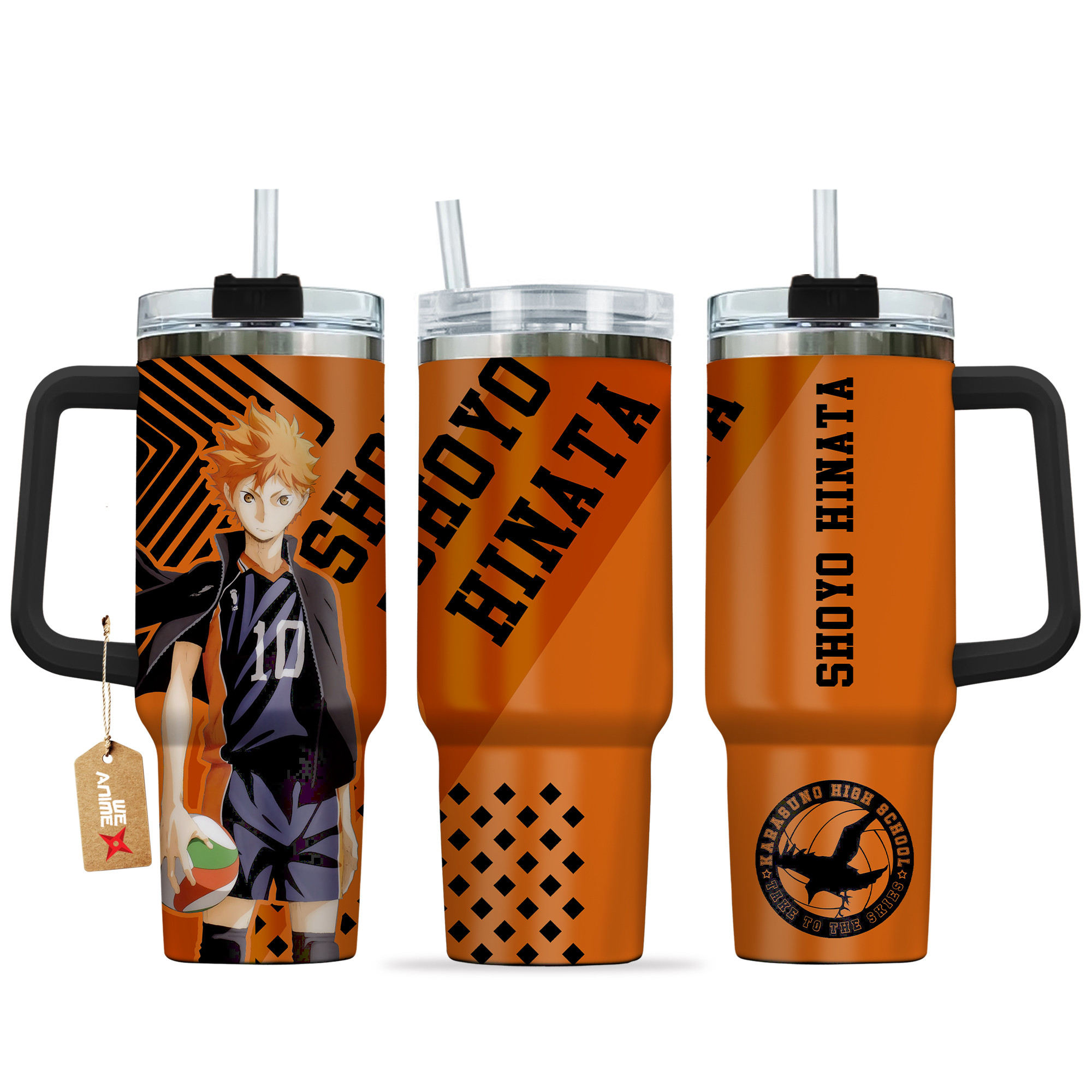 Shoyo Hinata Haikyu!! Anime Custom Stanley Cup 40 oz 30 oz Tumbler With HandleTVC2301142