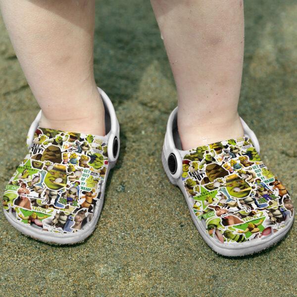 Shrek Cartoon Crocs Crocband Clogs Shoes Comfortable For Men Women and Kids - Image 11