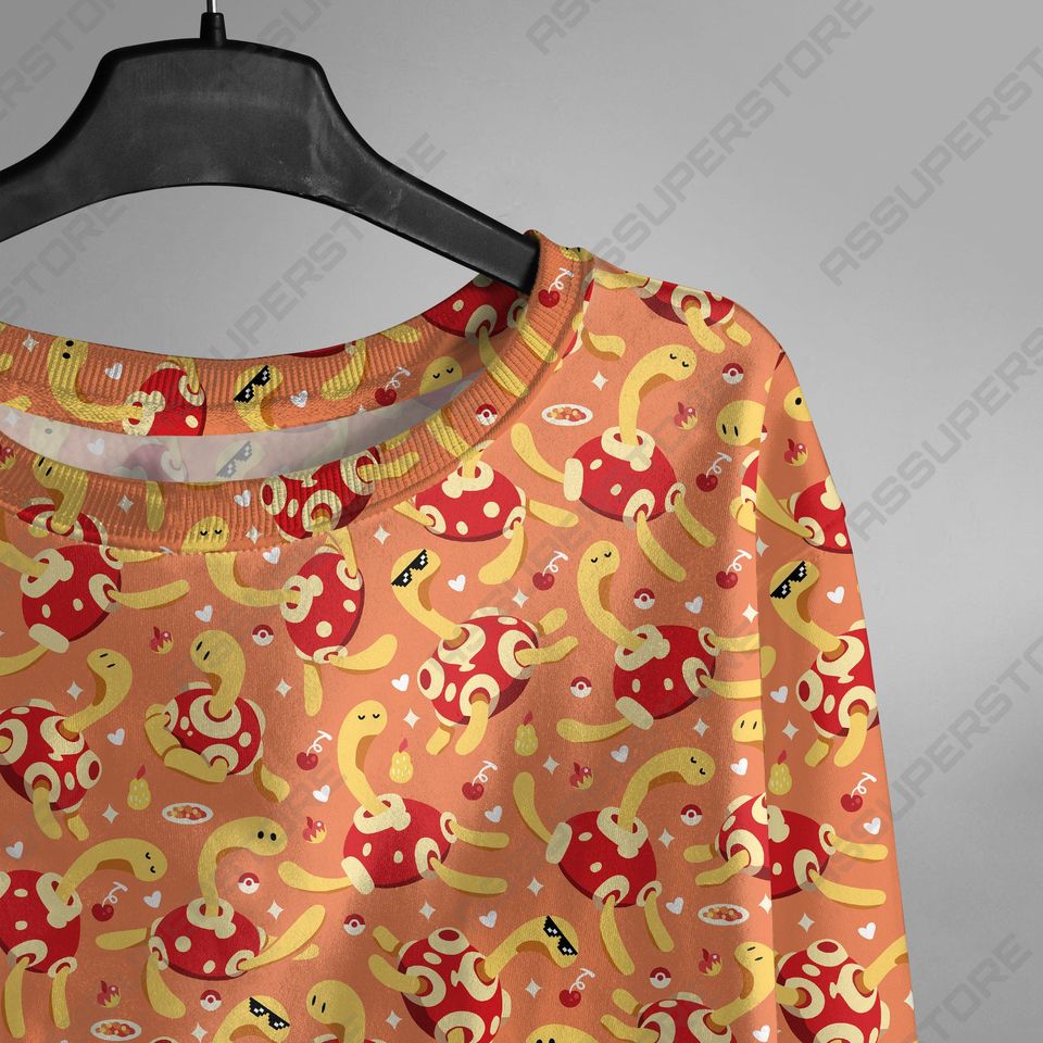 Shuckle Sweatshirt Japanese Anime Sweatshirt Gift - Image 9