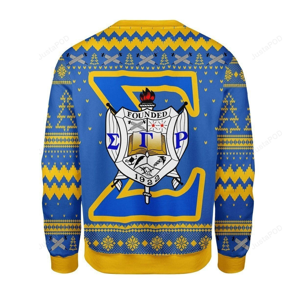 Sigma Gamma Rho Ugly Christmas Sweater Adult 3D Funny Matching for family