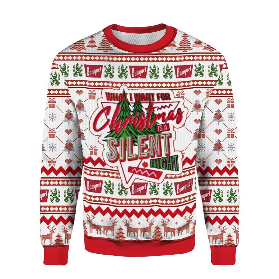 Silent Night 3D Sweater