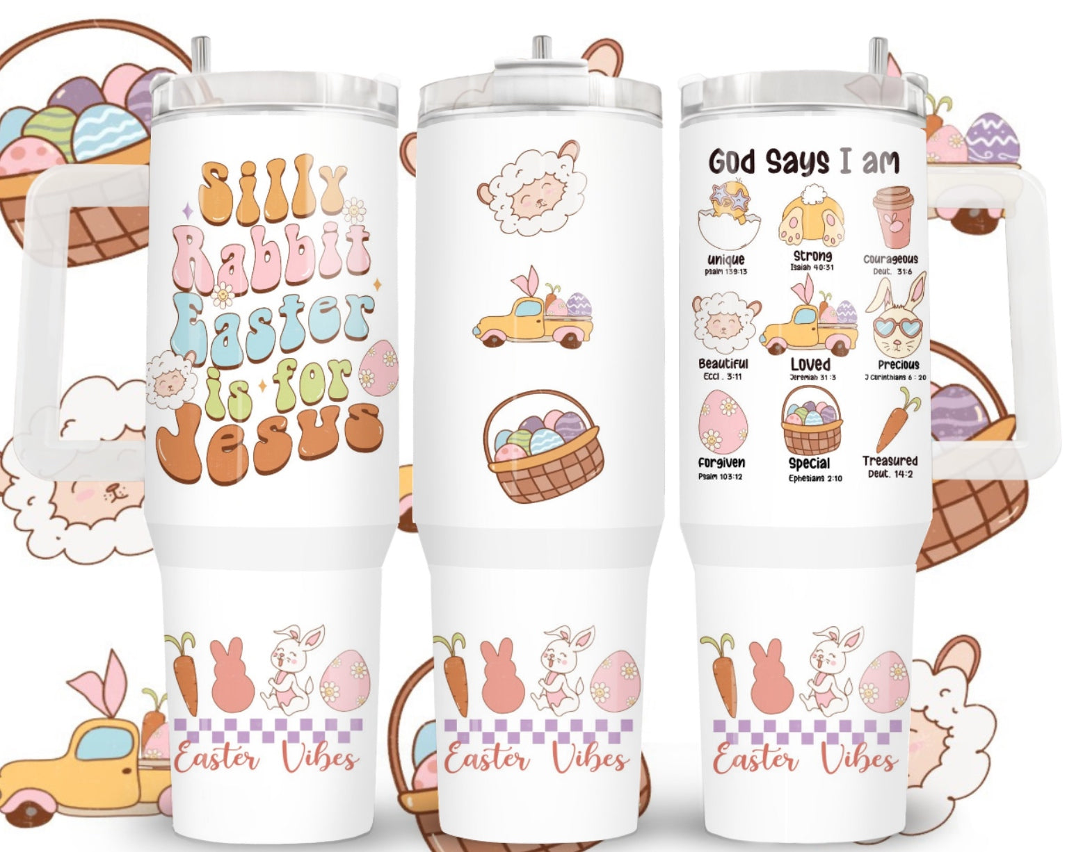 Silly Rabbit Custom Stanley Cup 40 oz 30 oz Tumbler With HandleTVC2301756