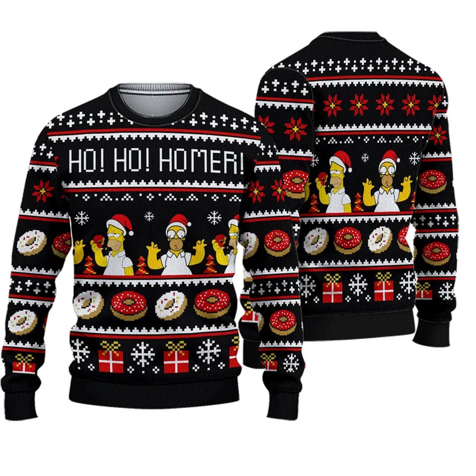 Simpsons Homer Christmas Sweater