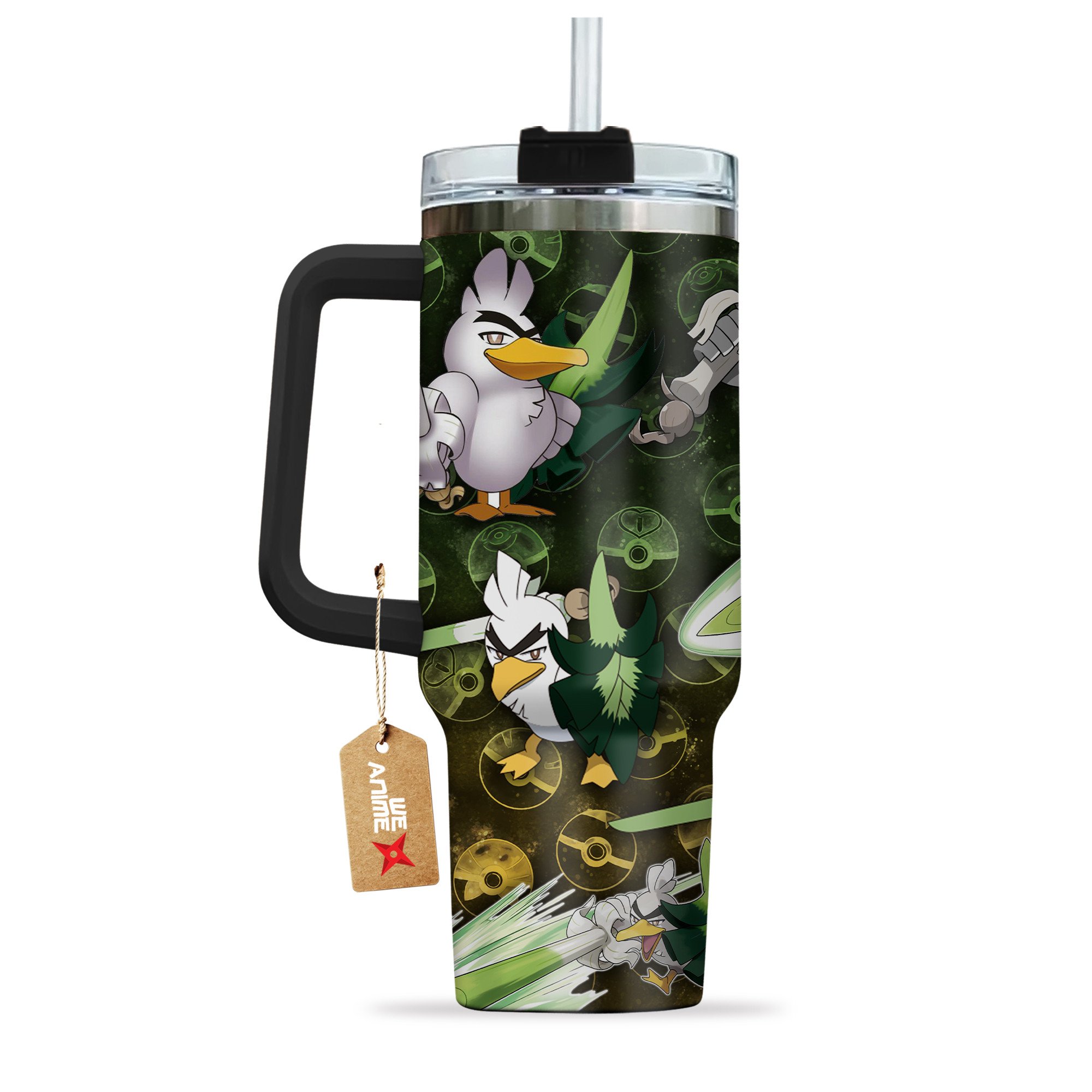 Sirfetchâ€™d Pokemon Anime Custom Stanley Cup 40 oz 30 oz Tumbler With HandleTVC2301198