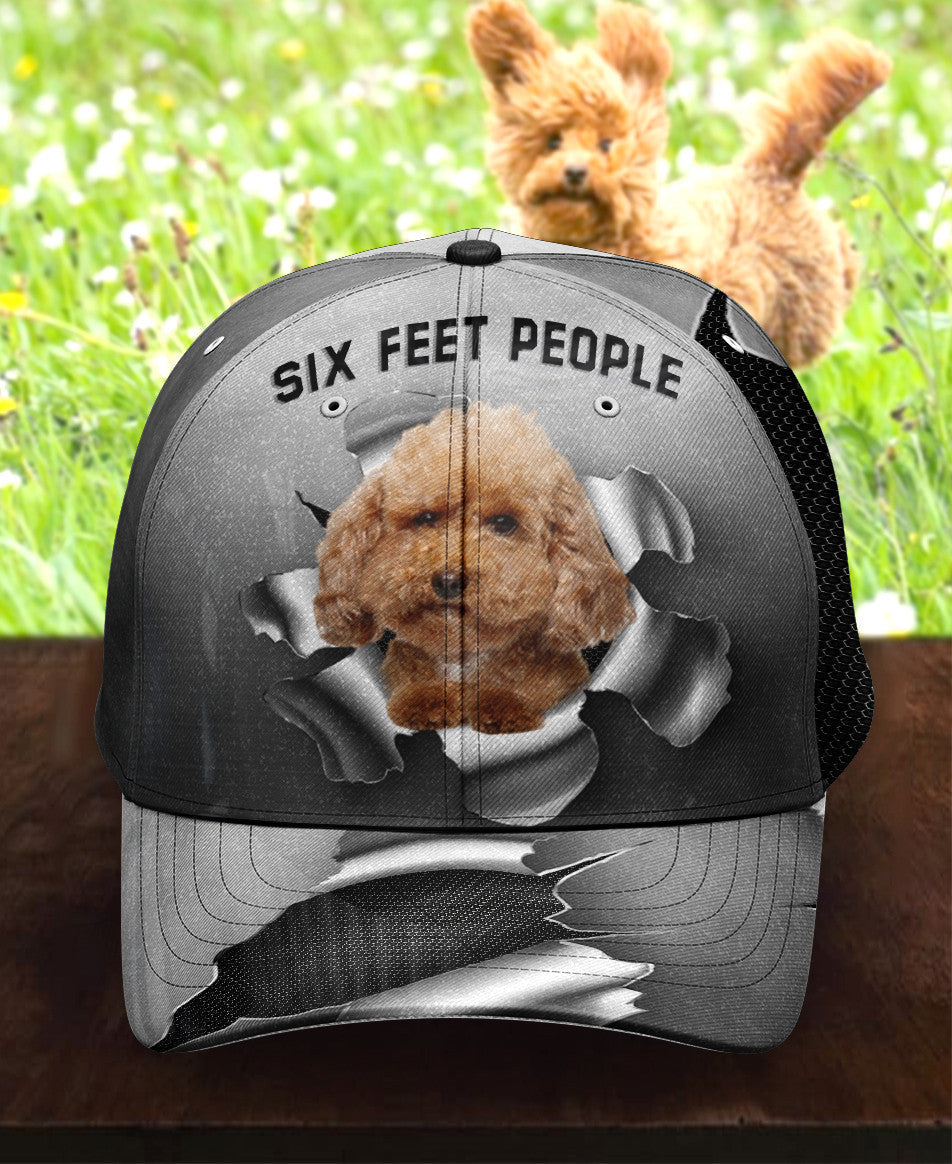 Six Feet Poodle Hat Classic Cap Trucker Hats Custom Hats Gifts For Men & Women