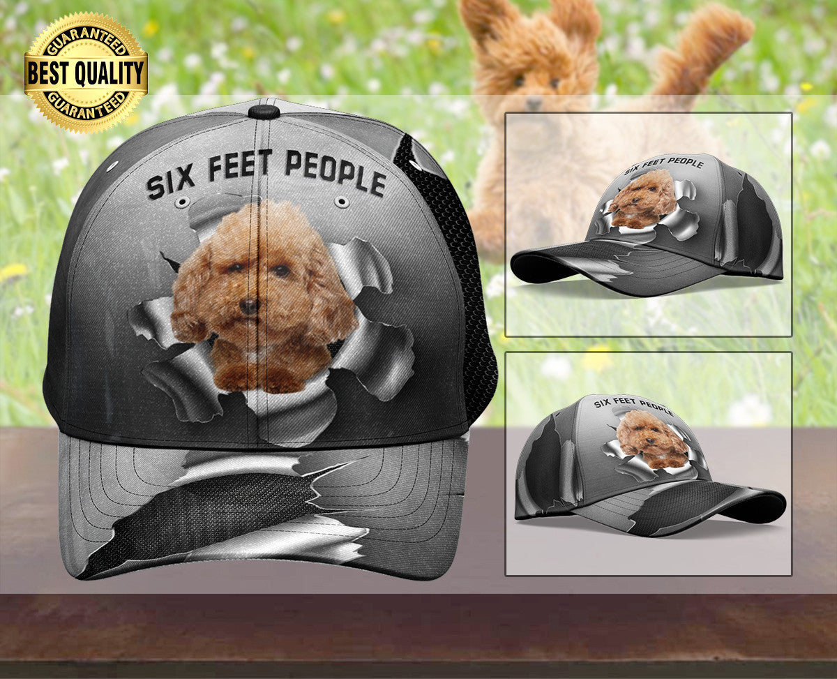 Six Feet Poodle Hat Classic Cap Trucker Hats Custom Hats Gifts For Men & Women