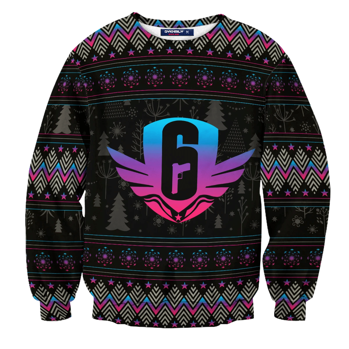 Six Siege Holiday Ugly Christmas Sweater Adult 3D Funny Matching for family