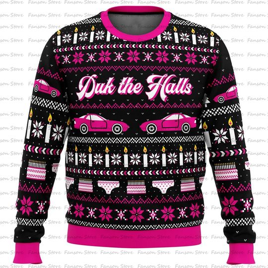 Sixteen Candles 3D Printed Ugly Christmas Sweater - Image 2