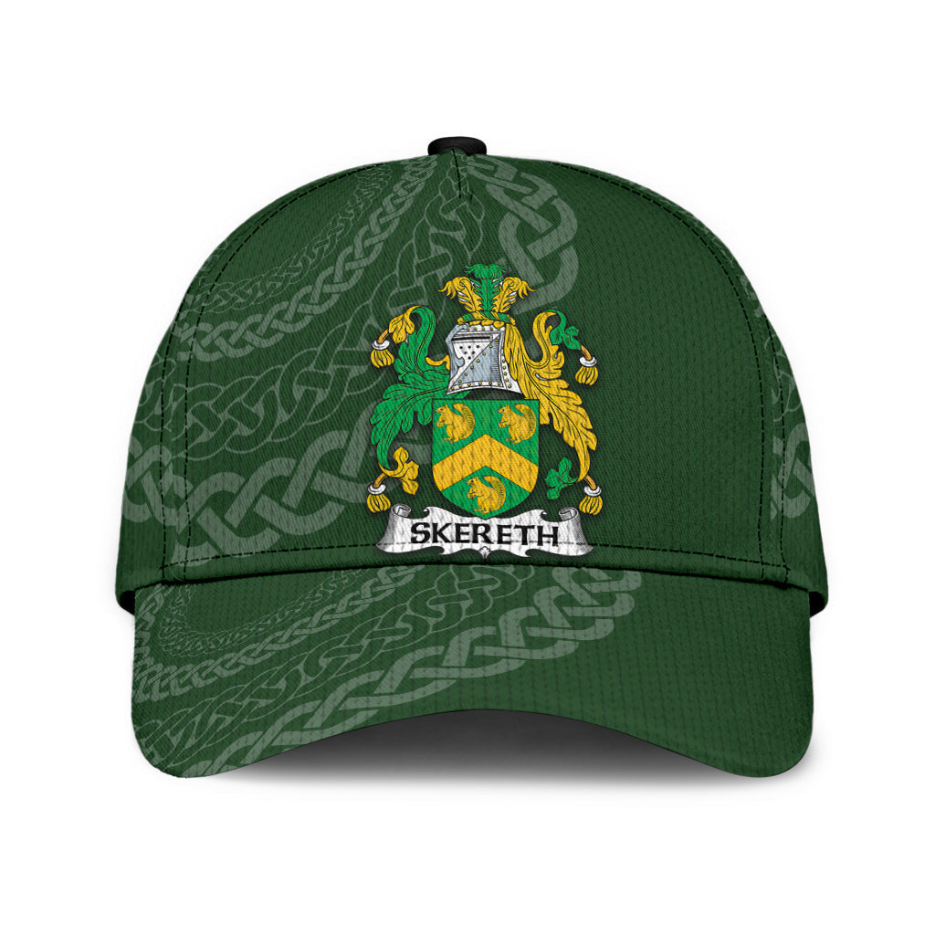 Skereth Coat Of Arms - Irish Family Crest St Patrick's Day Hat Classic Cap Trucker Hats Custom Hats Gifts For Men & Women