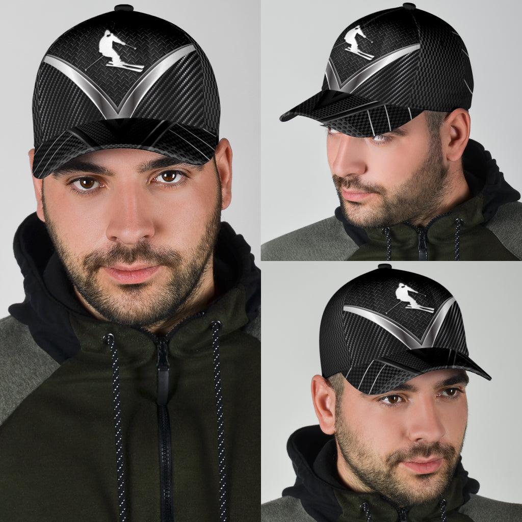 Skiing Classic Cap Trucker Hats Custom Hats Gifts For Men & Women