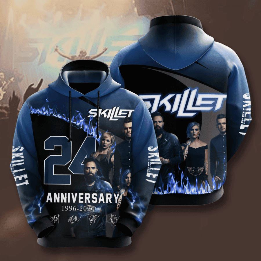 Skillet 3D All Over Print Hoodie, Zip Hoodie
