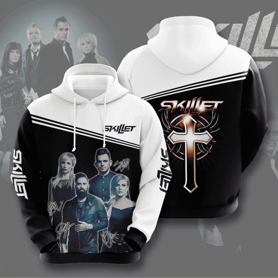 Skillet 3D All Over Print Hoodie, Zip Hoodie