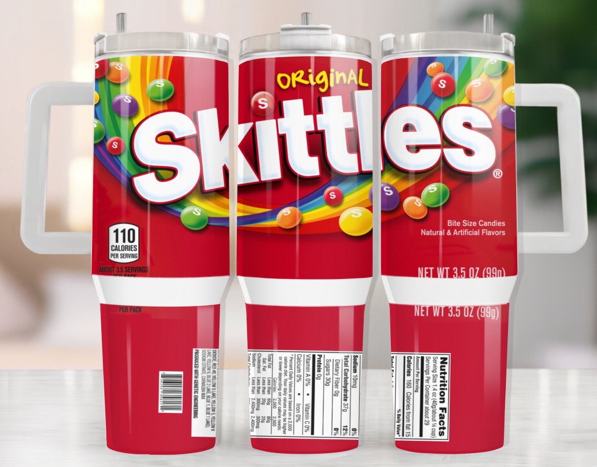 Skittles Original Custom Stanley Cup 40 oz 30 oz Tumbler With HandleTVC2301972