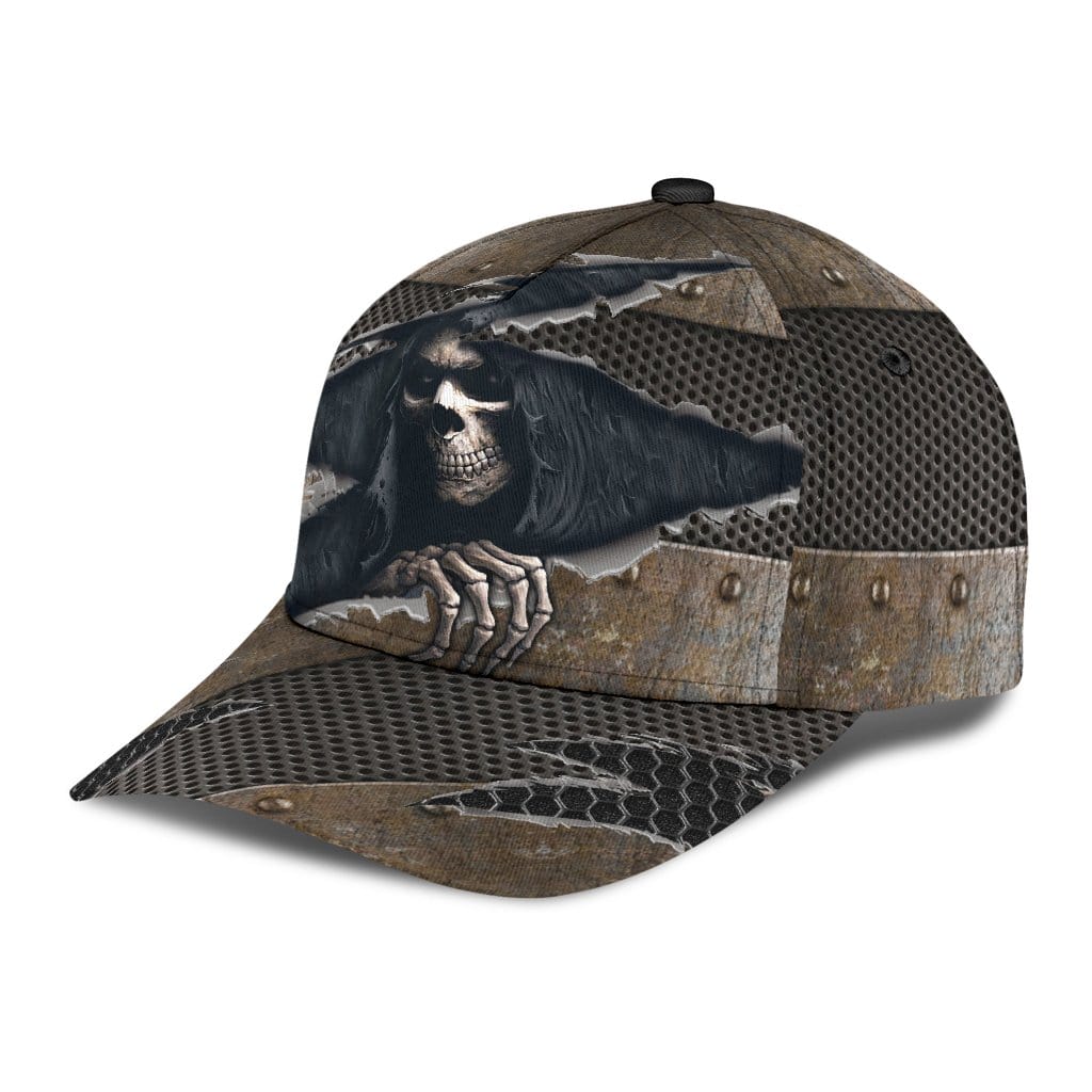Skull Baseball Cap Skull Carton Tear Classic Hat Trucker Hats Custom Hats Gifts For Men & Women